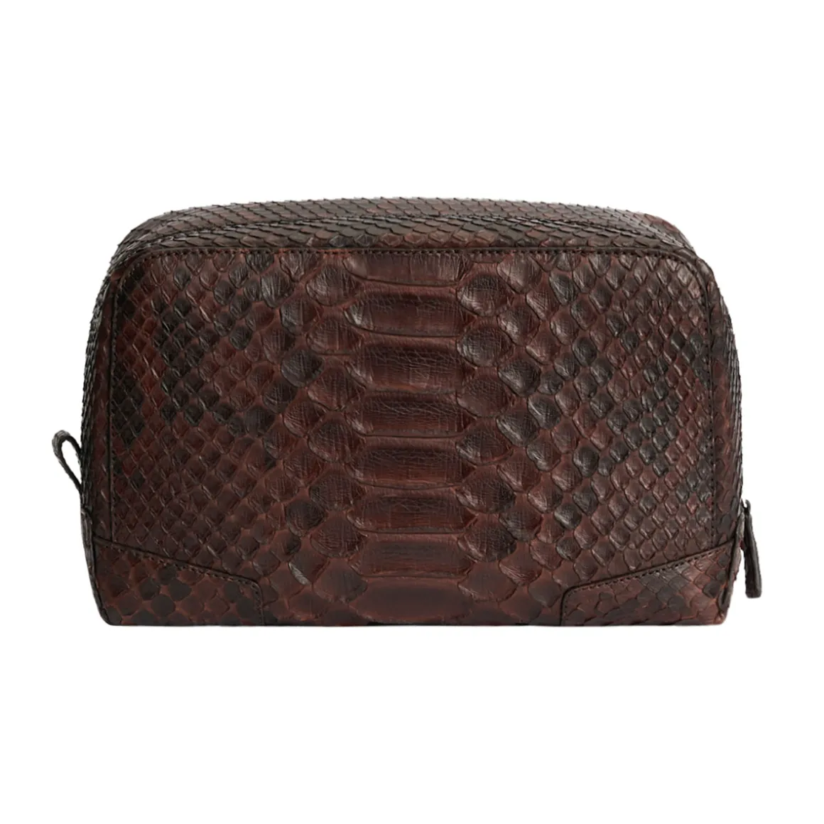 Beauty case in pelle di pitone Eclisse