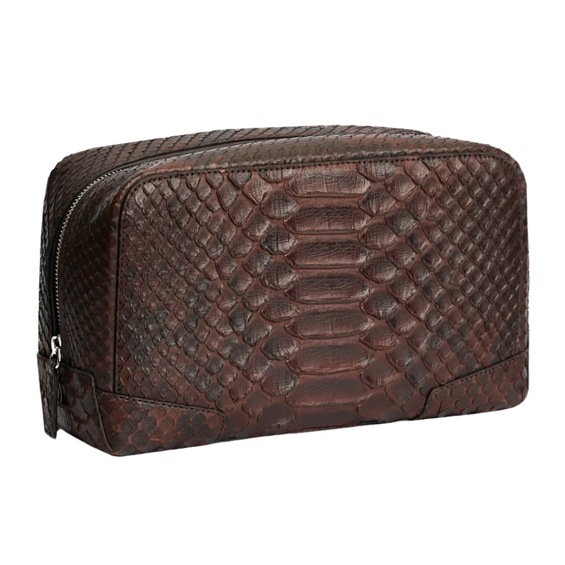 Beauty case in pelle di pitone Eclisse