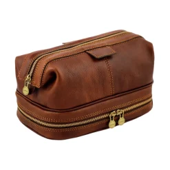 Beauty case in pelle Ermes