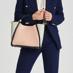 Borsa a mano in pelle Alba