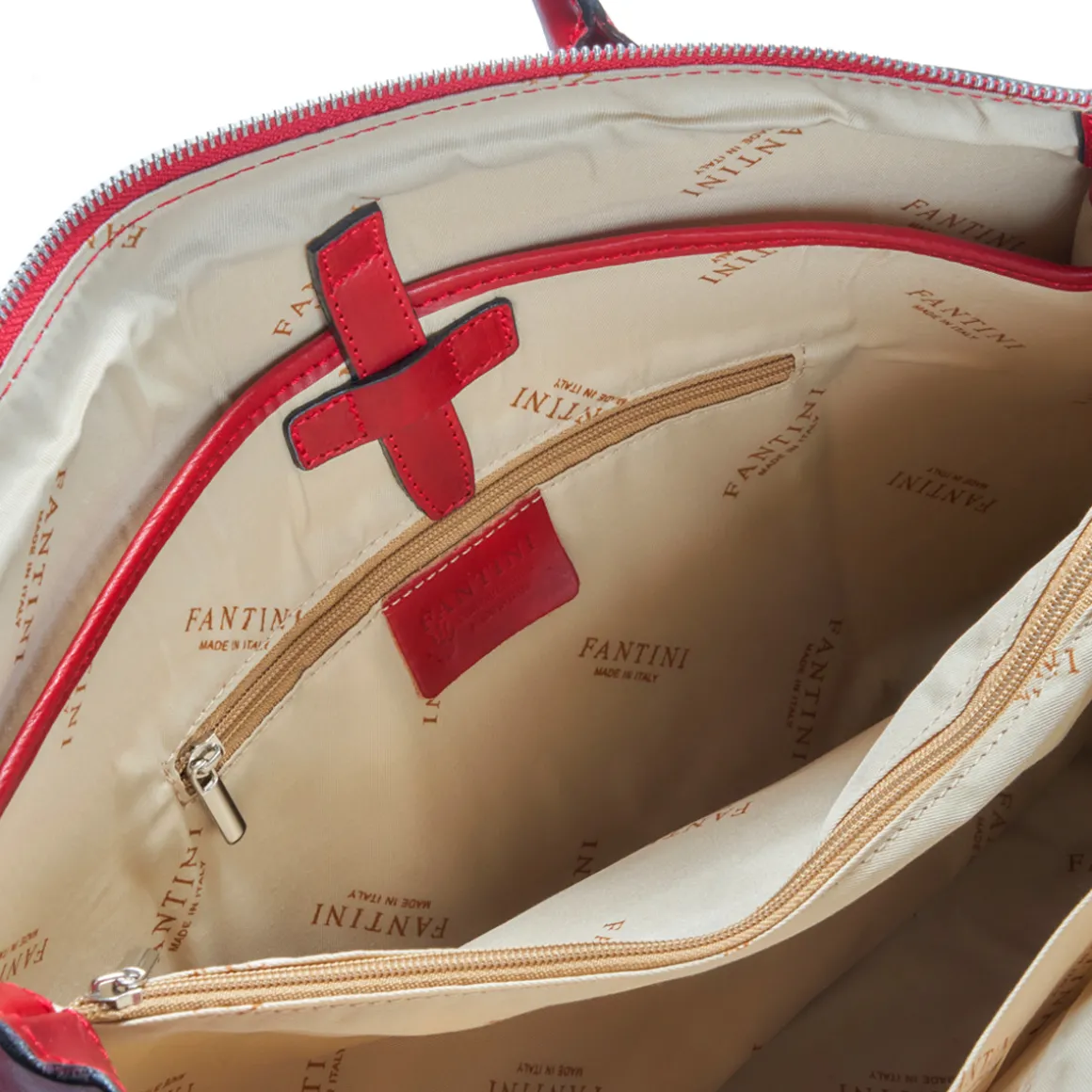 Borsa a mano in pelle Fiorenza