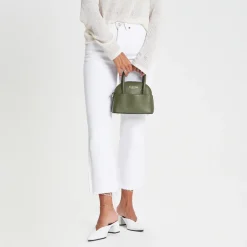 Borsa a mano in pelle Isotta