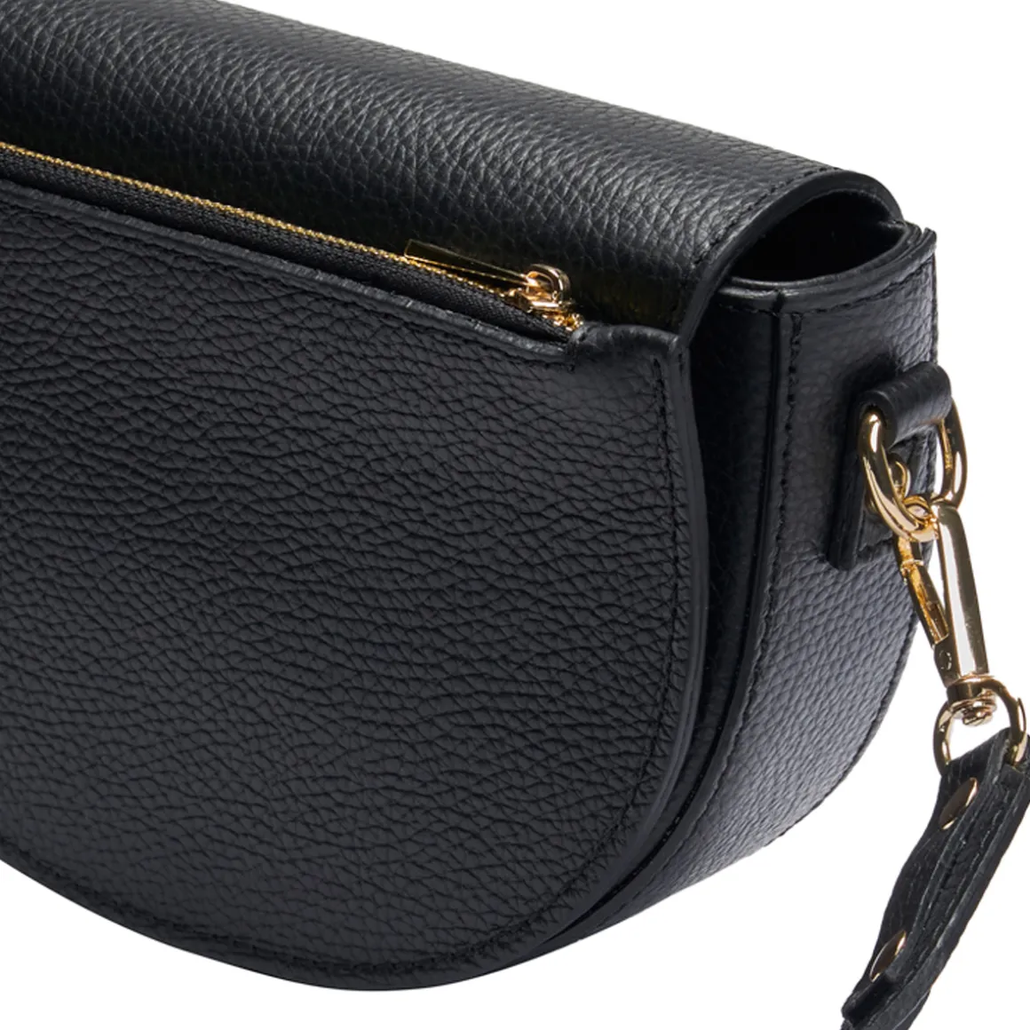 Borsa a tracolla in pelle Luna