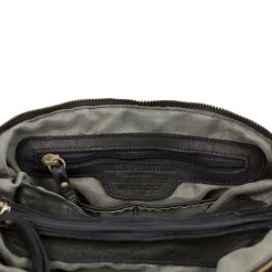 Borsa a tracolla in pelle lavata Roma