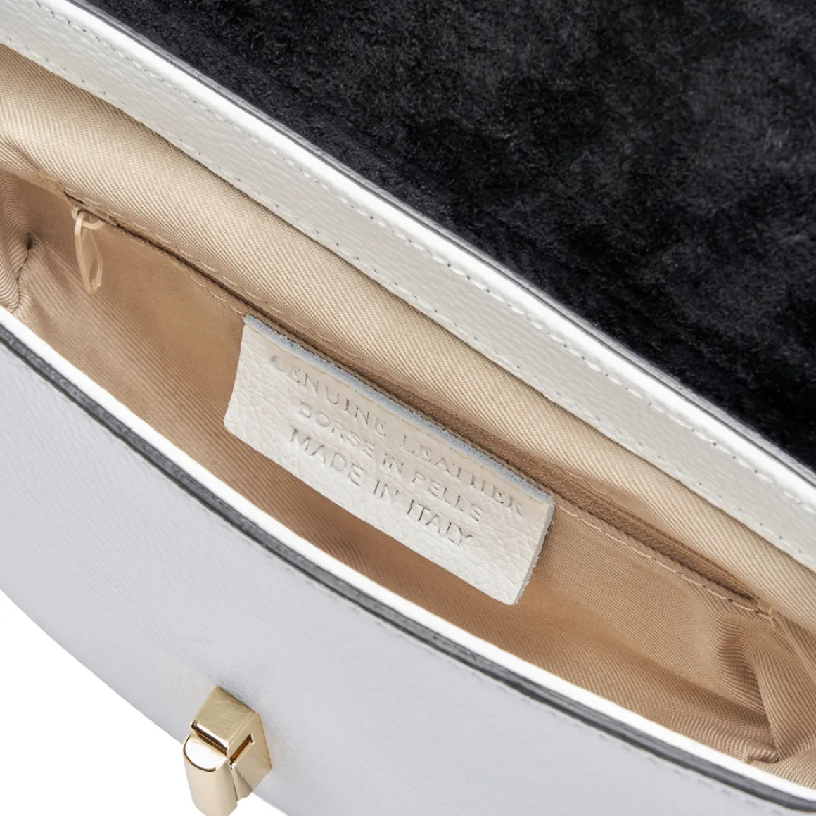 Borsa a tracolla in pelle Luna