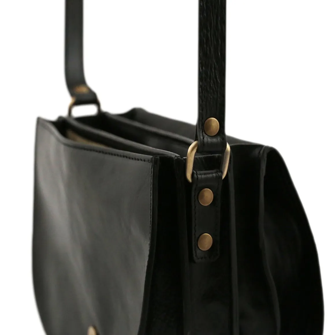 Borsa a tracolla in pelle Tolfa