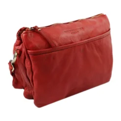 Borsa a tracolla in pelle lavata Roma