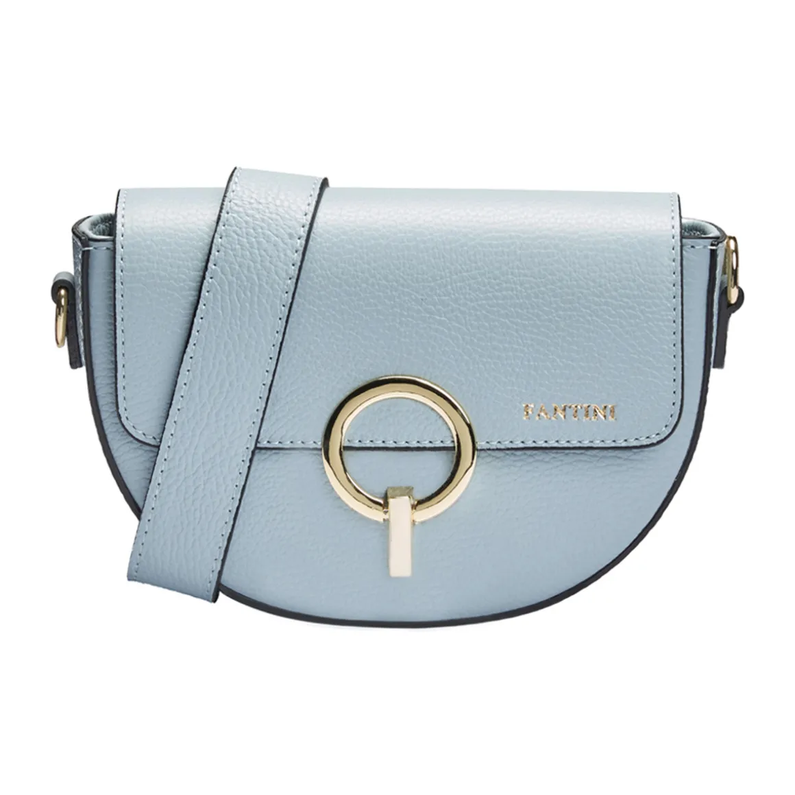 Borsa a tracolla in pelle Luna