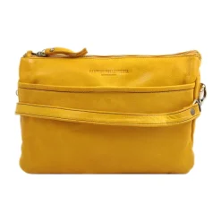 Borsa a tracolla in pelle lavata Roma