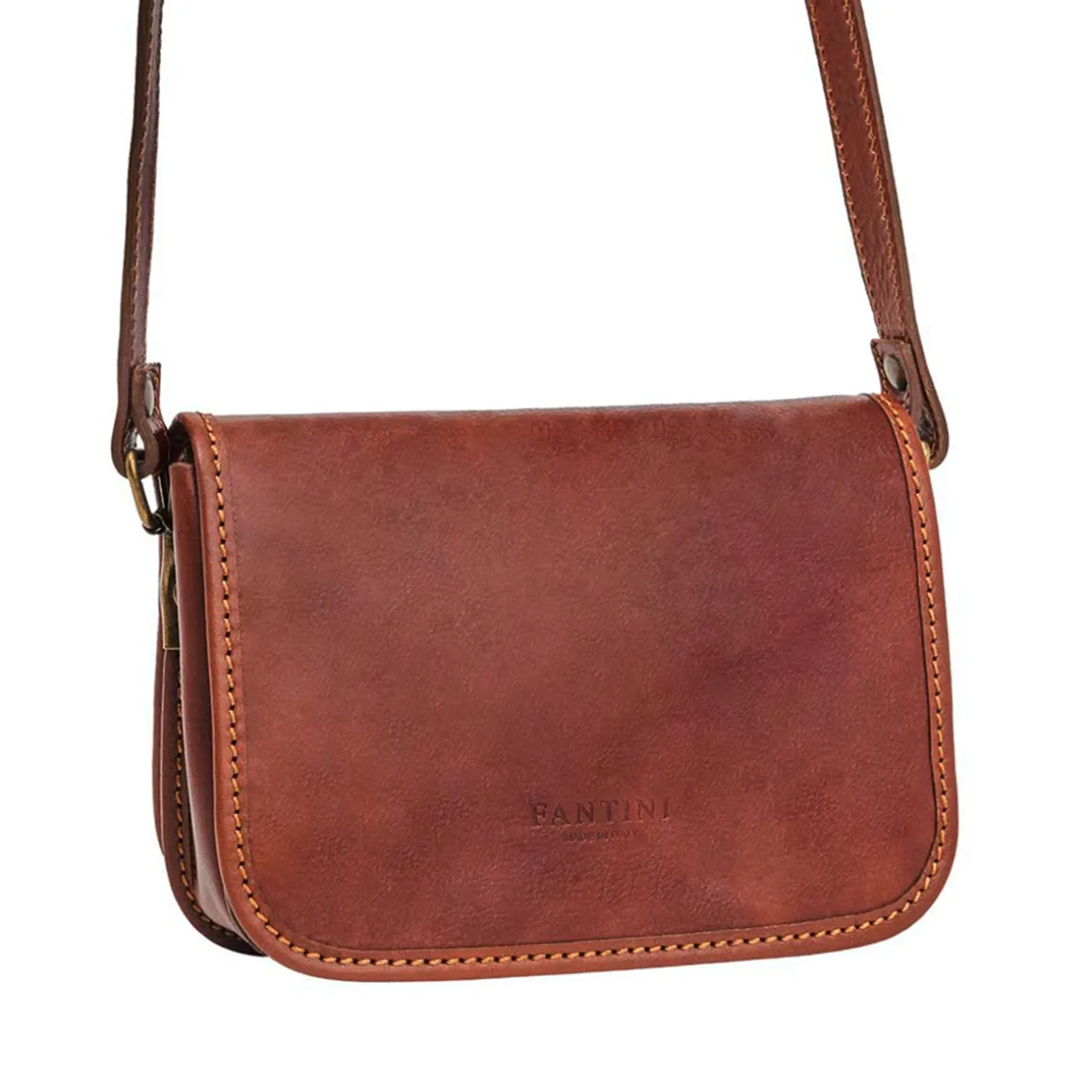 Borsa a tracolla in pelle Dea