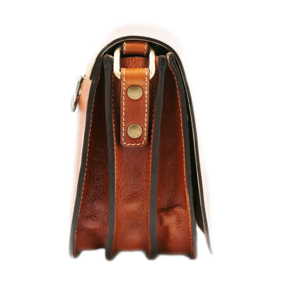Borsa a tracolla in pelle Tolfa