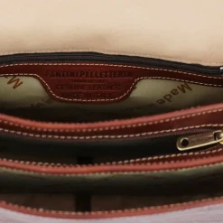 Borsa a tracolla in pelle Tolfa