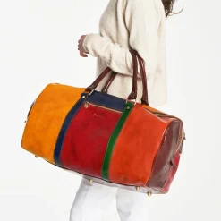 Borsa da viaggio in pelle grande Olimpia