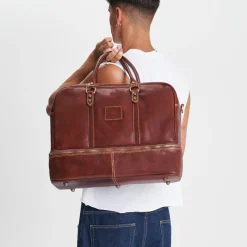Borsa da viaggio in pelle Giglio