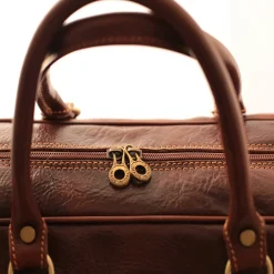 Borsa da viaggio in pelle Giglio