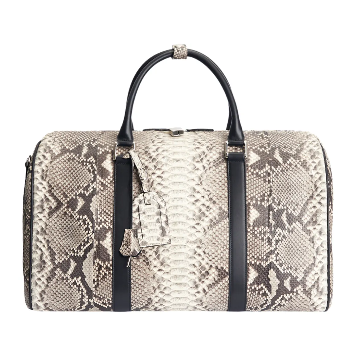 Borsa da viaggio in pelle di pitone Montreal