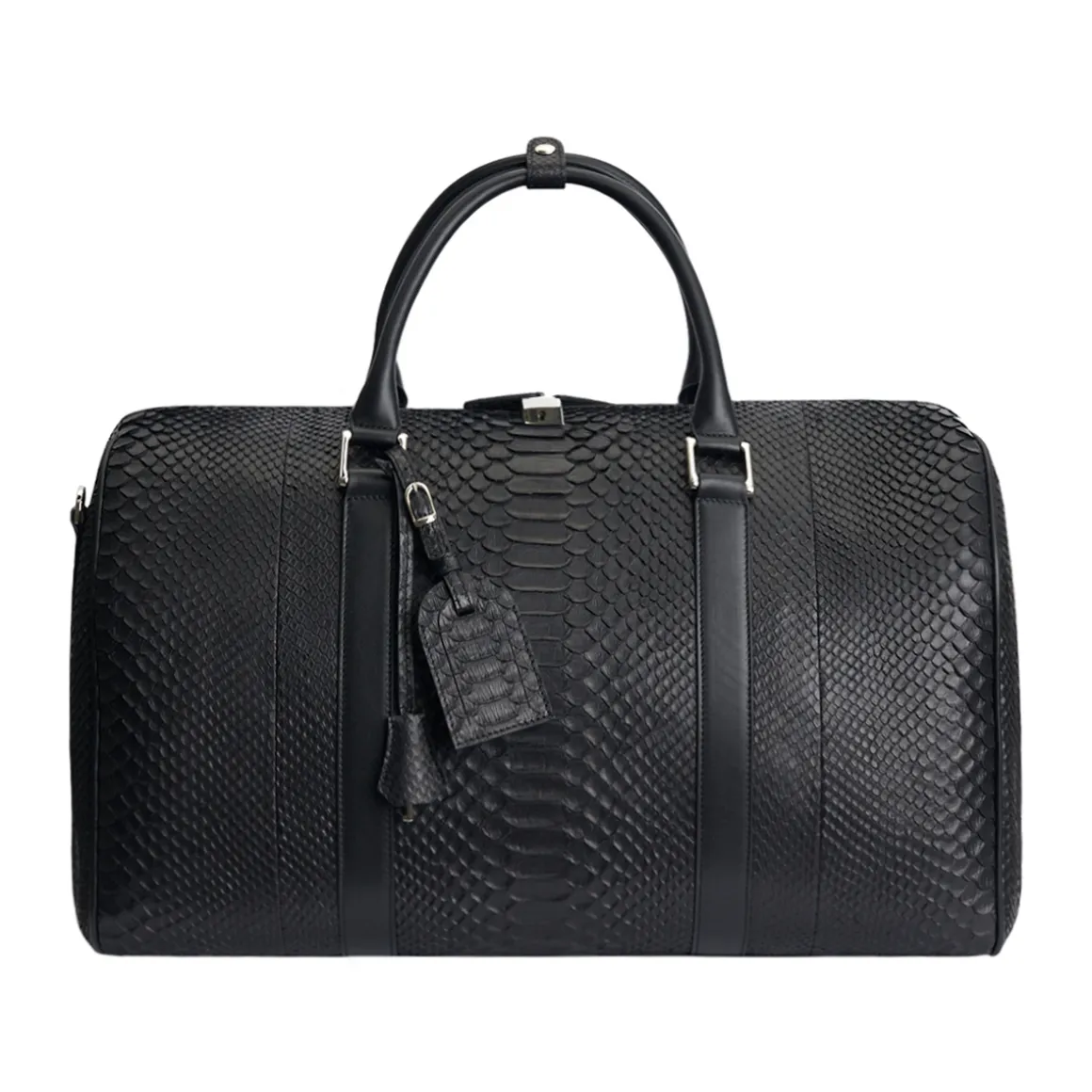 Borsa da viaggio in pelle di pitone Montreal