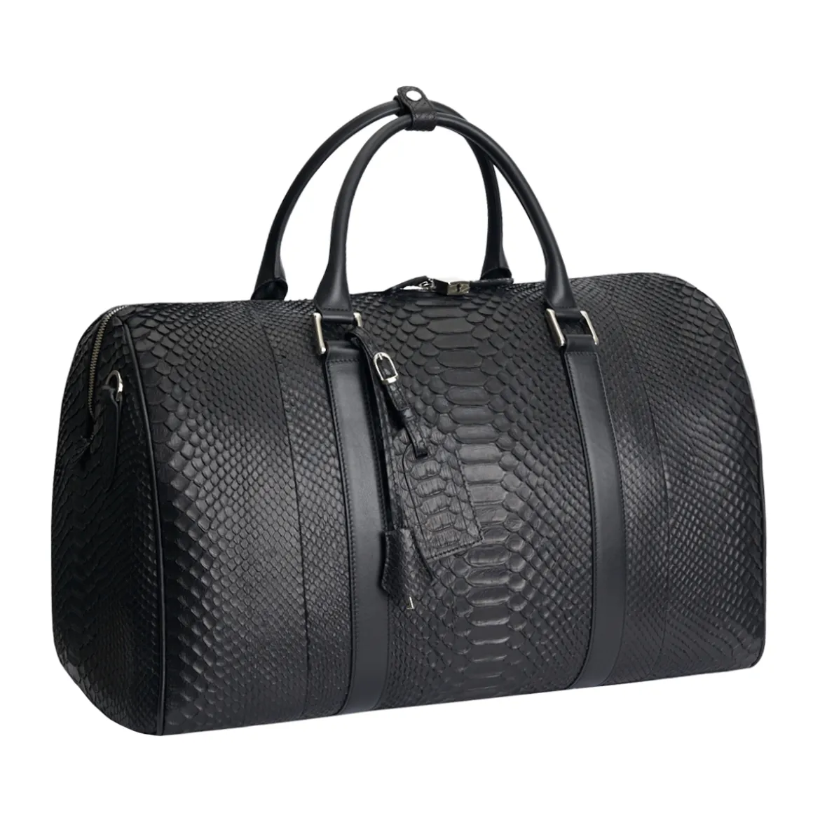 Borsa da viaggio in pelle di pitone Montreal