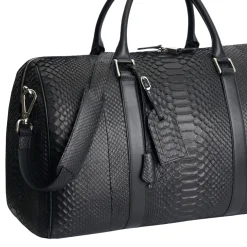 Borsa da viaggio in pelle di pitone Montreal