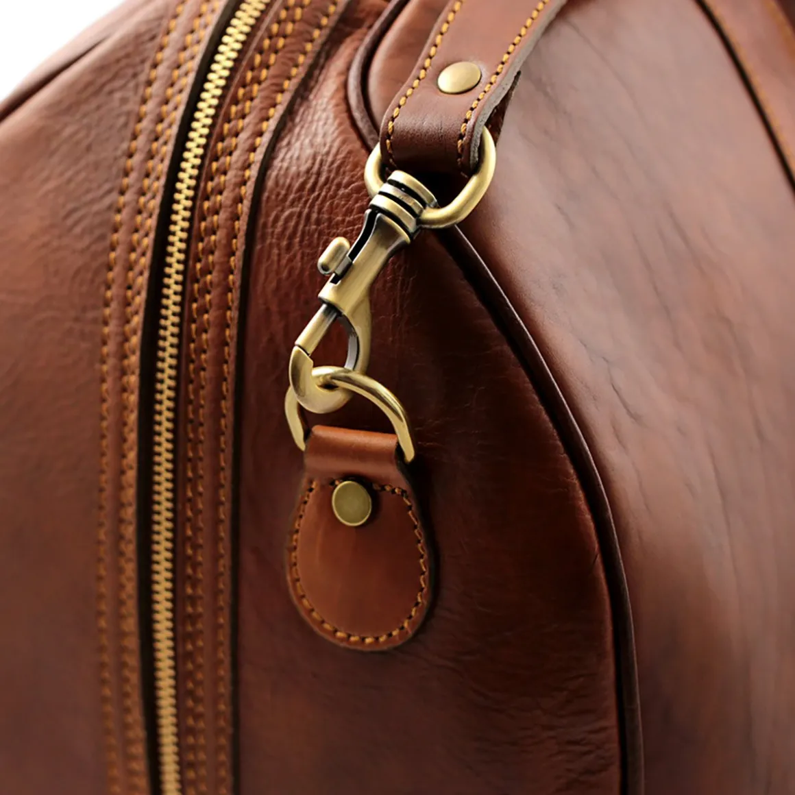 Borsa da viaggio in pelle grande Lisbona