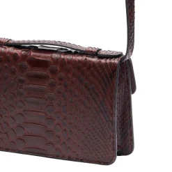 Borsa in pelle di pitone Cimelia