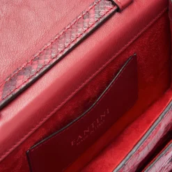 Borsa in pelle di pitone Cimelia