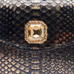 Borsa in pelle di pitone Zahira