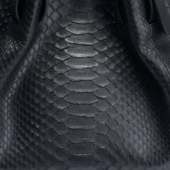 Borsa in pelle di pitone Mirage