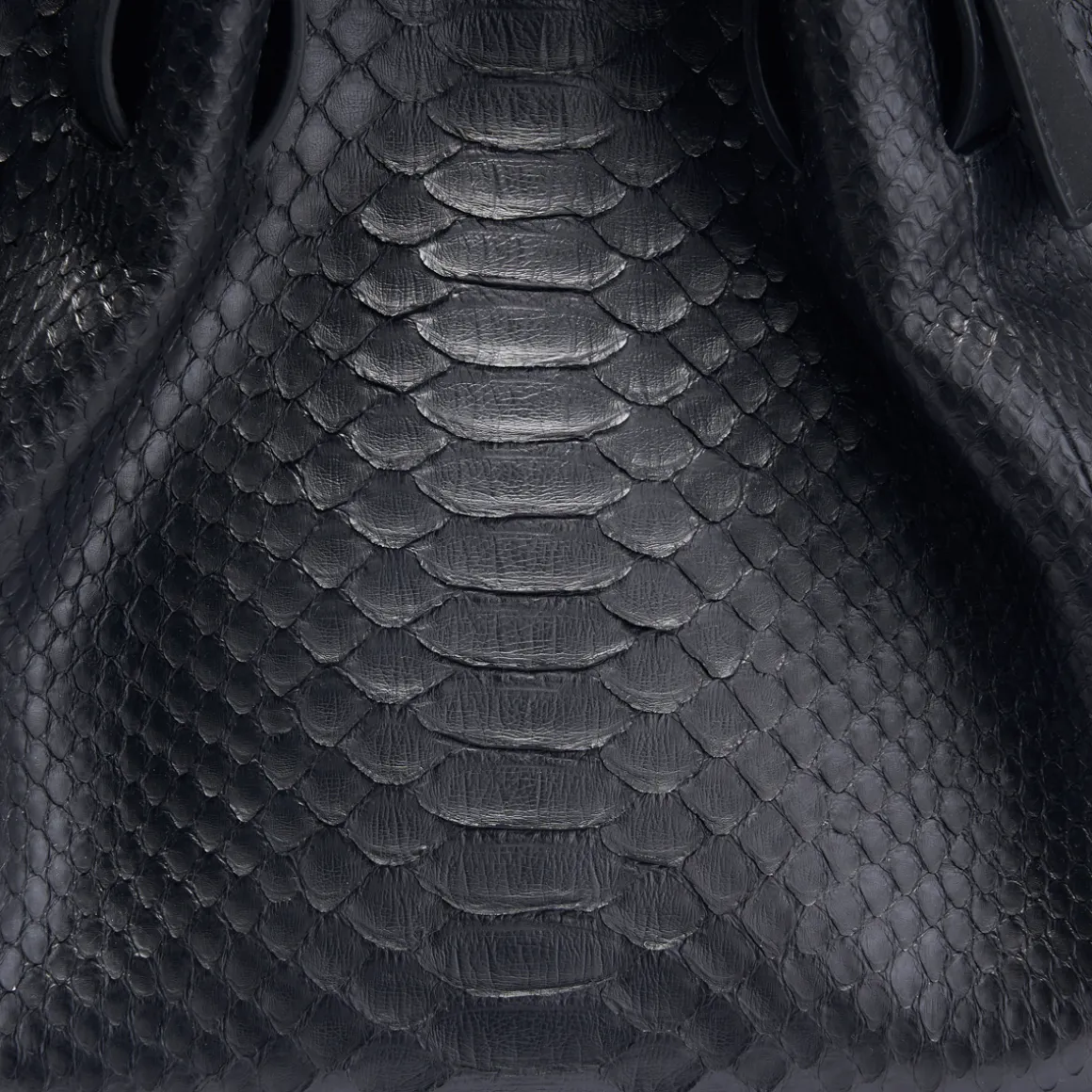 Borsa in pelle di pitone Mirage