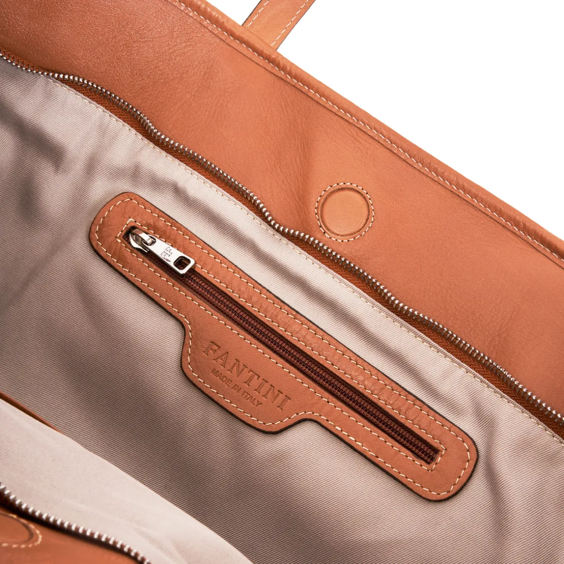 Borsa in pelle e rafia Margaret