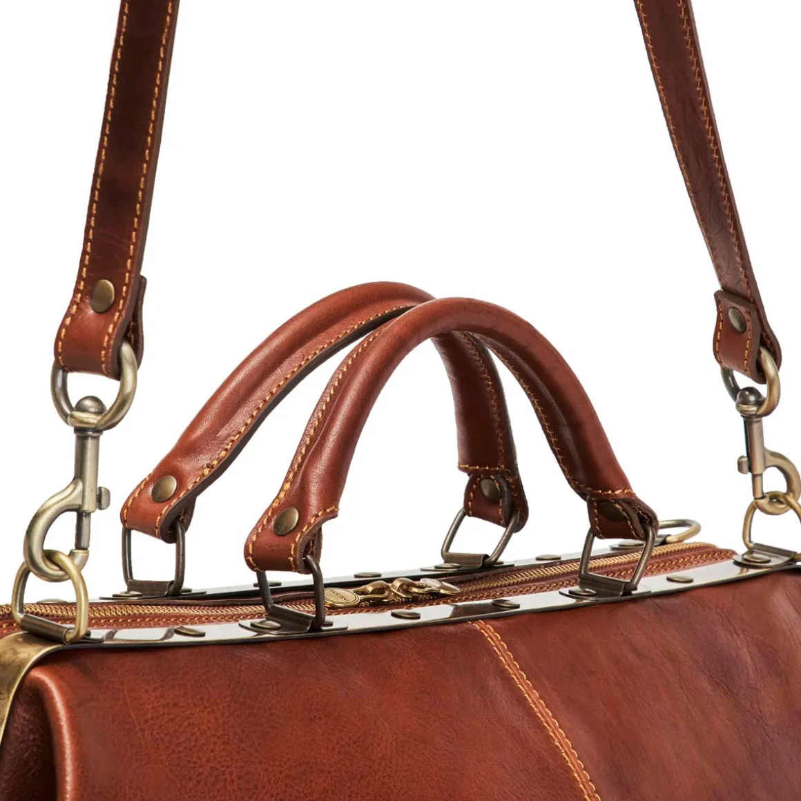 Borsa trolley in pelle Diligenza