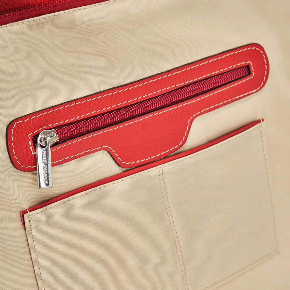Borsa zaino in pelle Alice