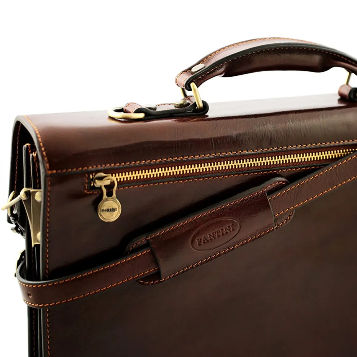 Cartella da lavoro in pelle Shanghai