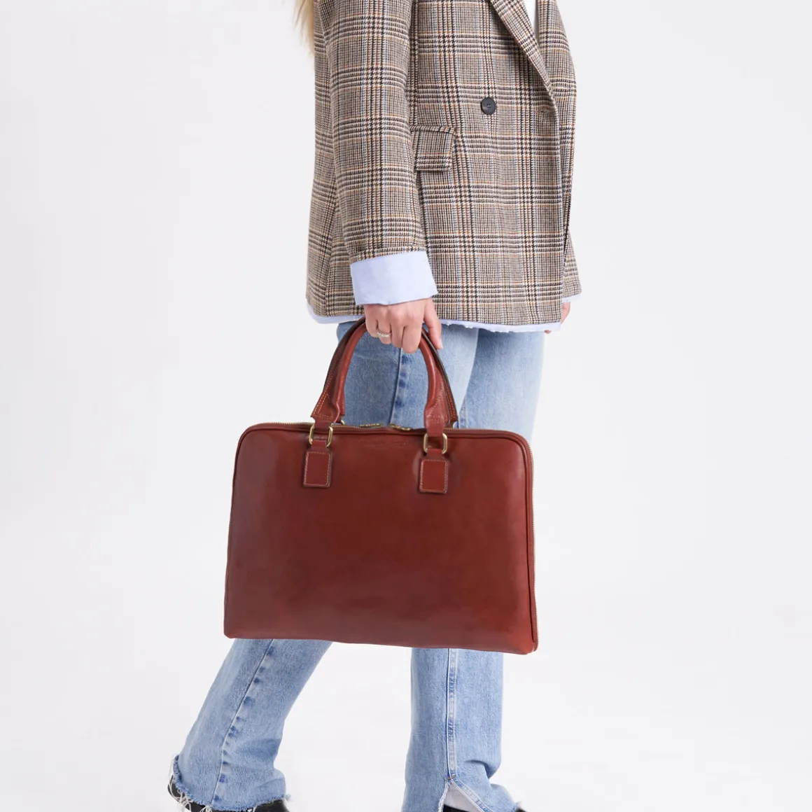 Cartella da lavoro in pelle Firenze