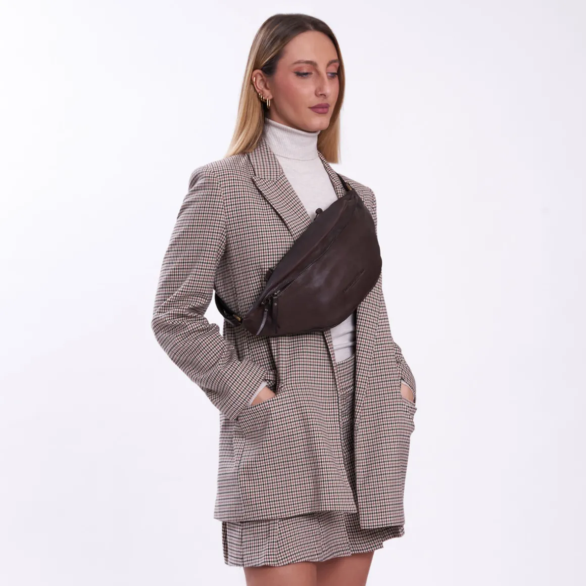 Marsupio in pelle lavata Milano