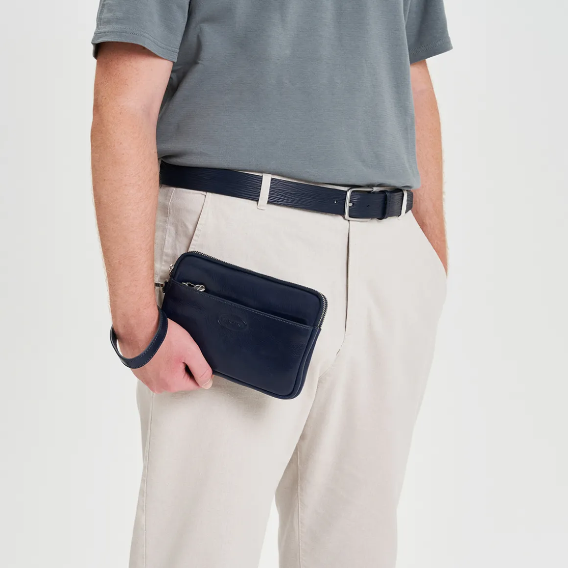 Pochette in pelle Element