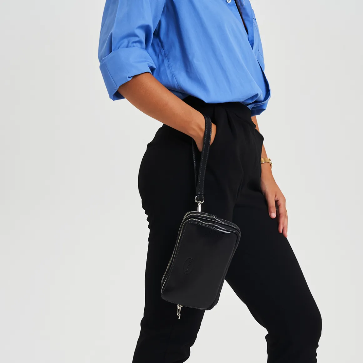 Pochette in pelle Trail