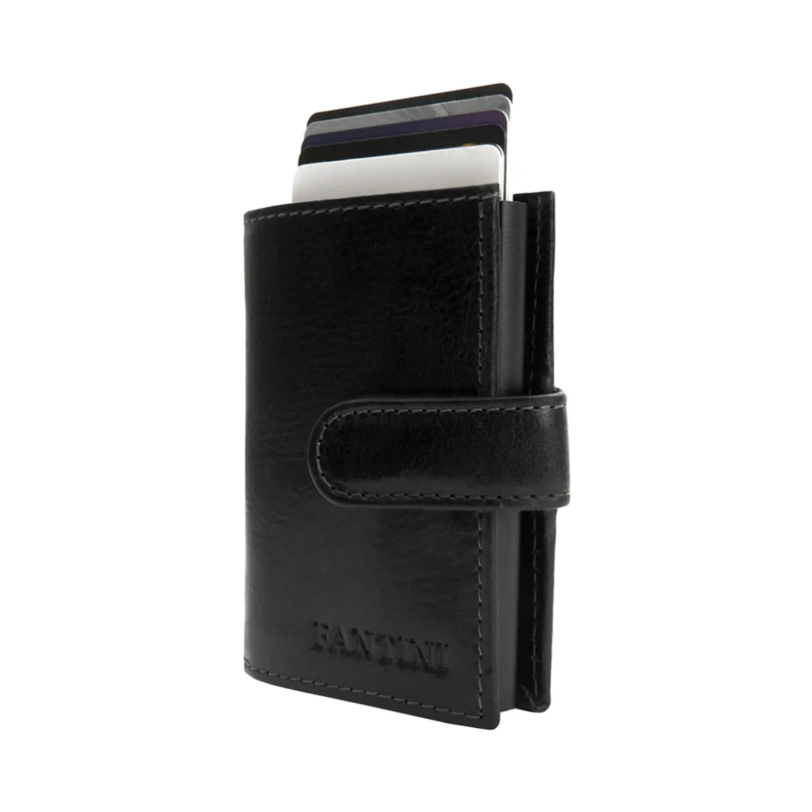 Porta carte in pelle schermato Tannex