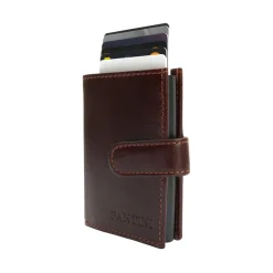 Porta carte in pelle schermato Tannex