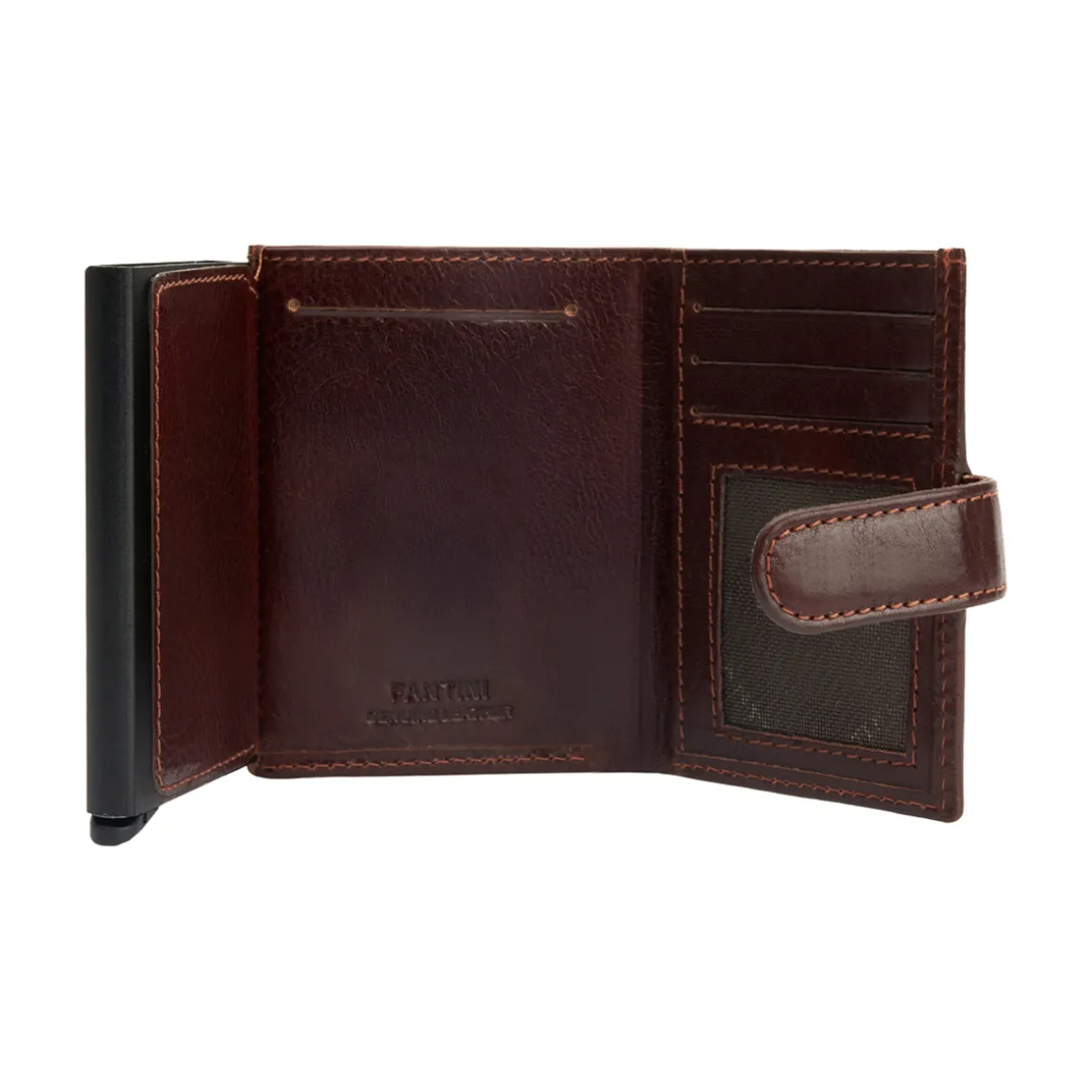 Porta carte in pelle schermato Tannex