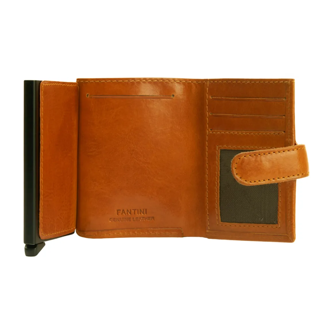 Porta carte in pelle schermato Tannex