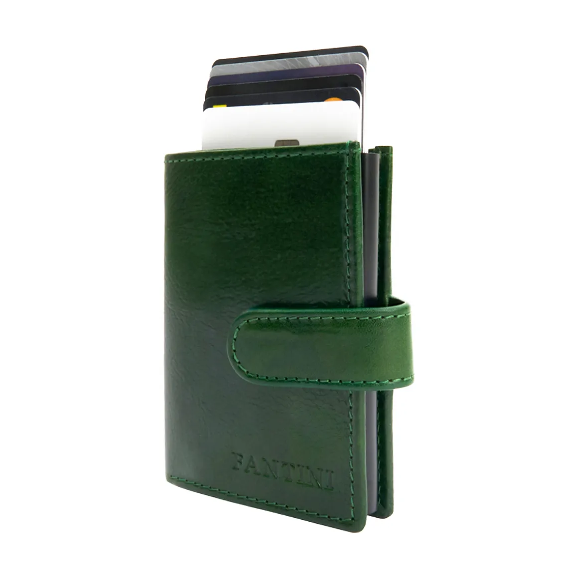 Porta carte in pelle schermato Tannex