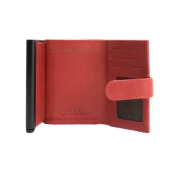 Porta carte in pelle schermato Verus