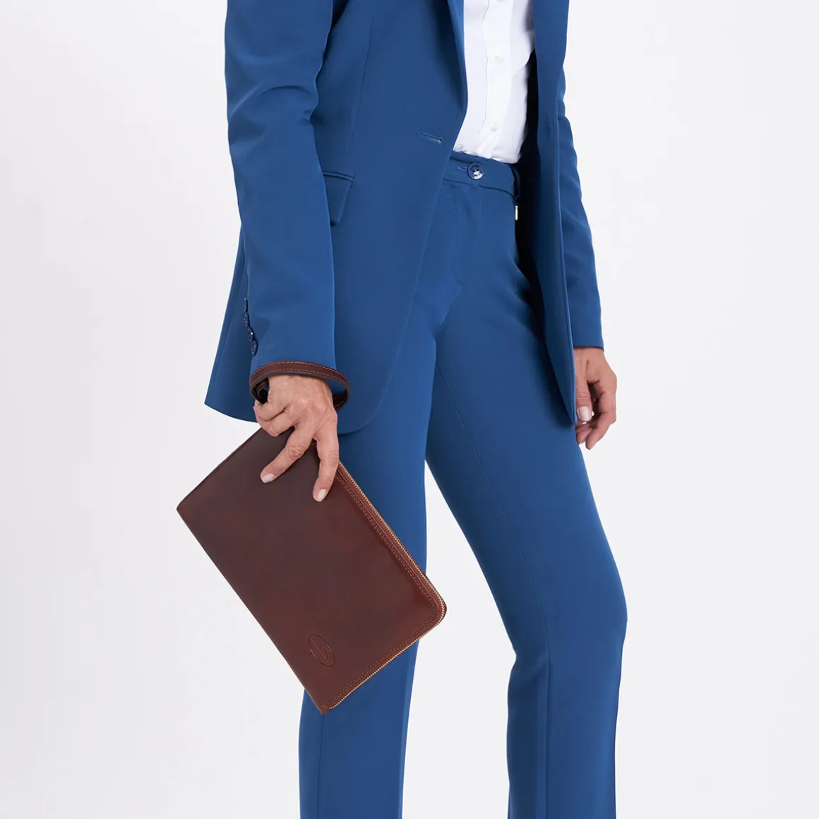Portadocumenti in pelle piccolo Manager