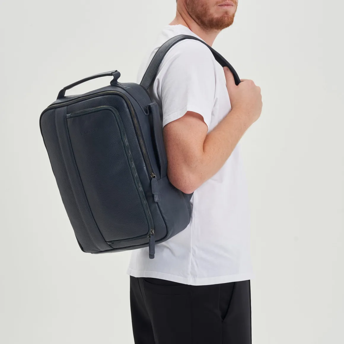 Zaino cartella in pelle Nexus