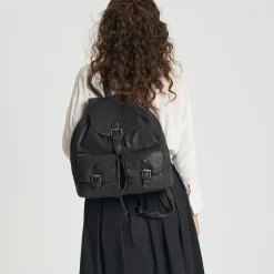 Zaino in pelle lavata Napoli
