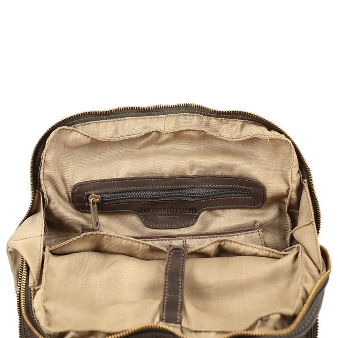 Zaino in pelle lavata piccolo Milano
