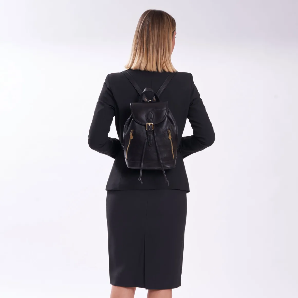 Zaino in pelle piccolo Toscana